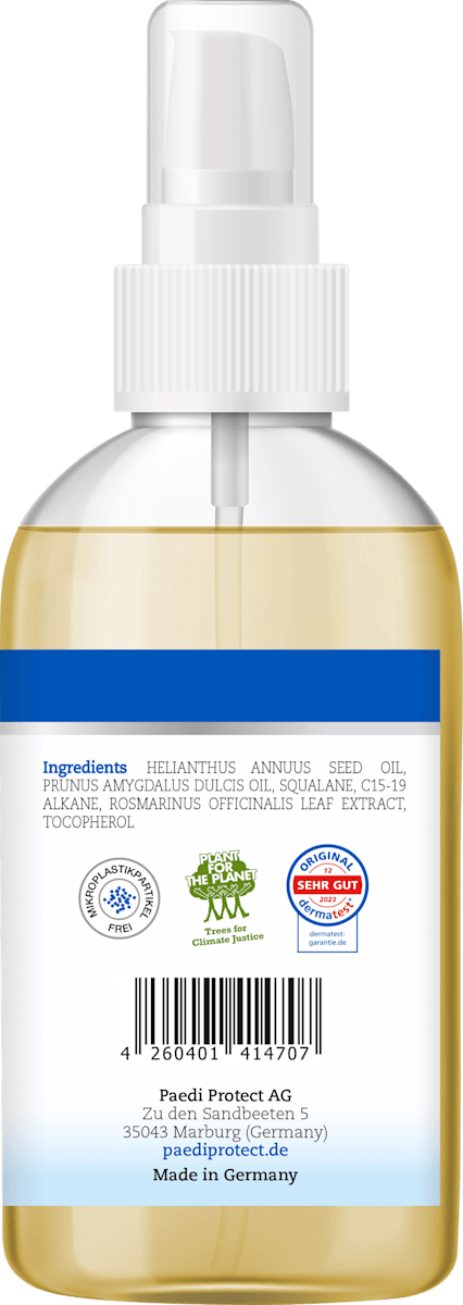 PaediProtect Pflegeöl mit Mandelöl & Squalane 200 ml