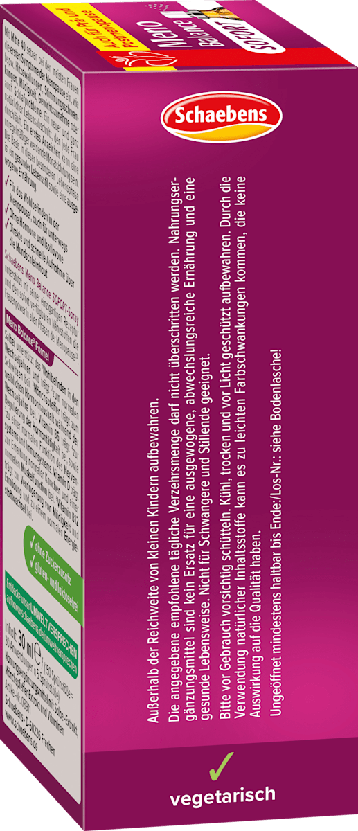 Schaebens Meno Balance Spray 30 ml