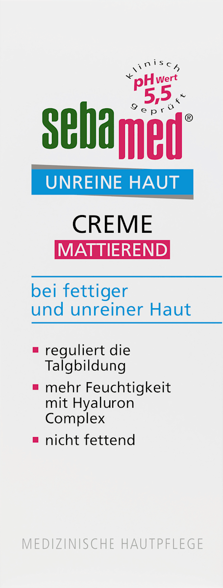 Sebamed Clear Face Mattifying Cream 50ml