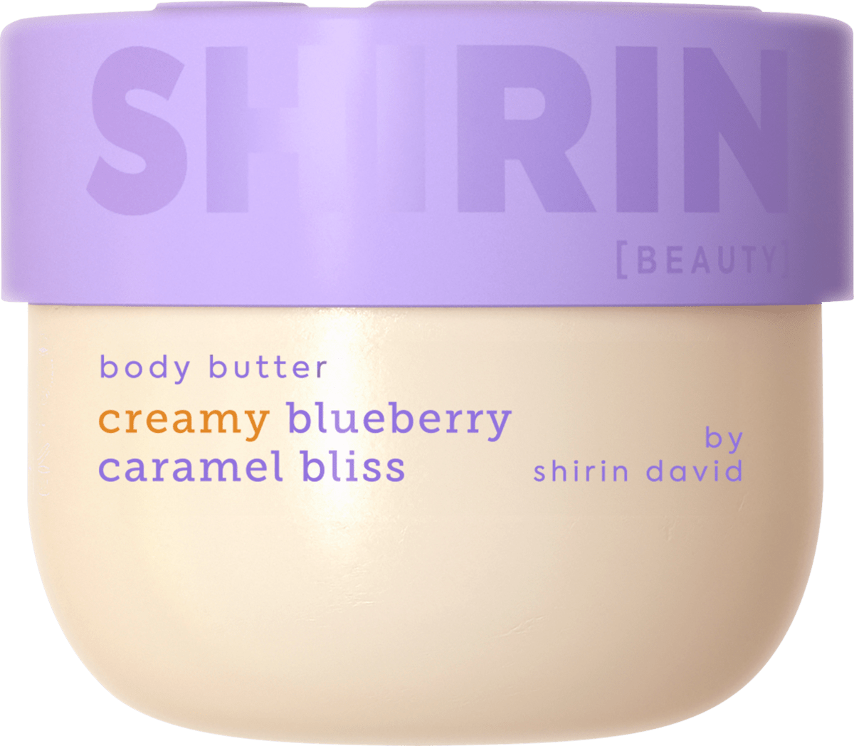 Shirin Beauty Body Butter – Creamy Blueberry Caramel Bliss 235ml