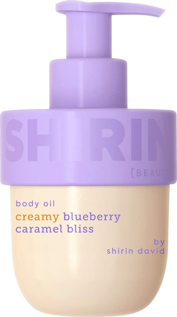 Shirin Beauty – Body Oil Creamy Blueberry Caramel Bliss 150ml