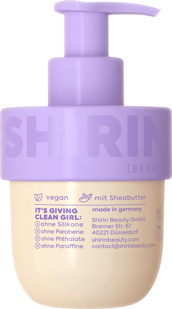 Shirin Beauty – Body Oil Creamy Blueberry Caramel Bliss 150ml