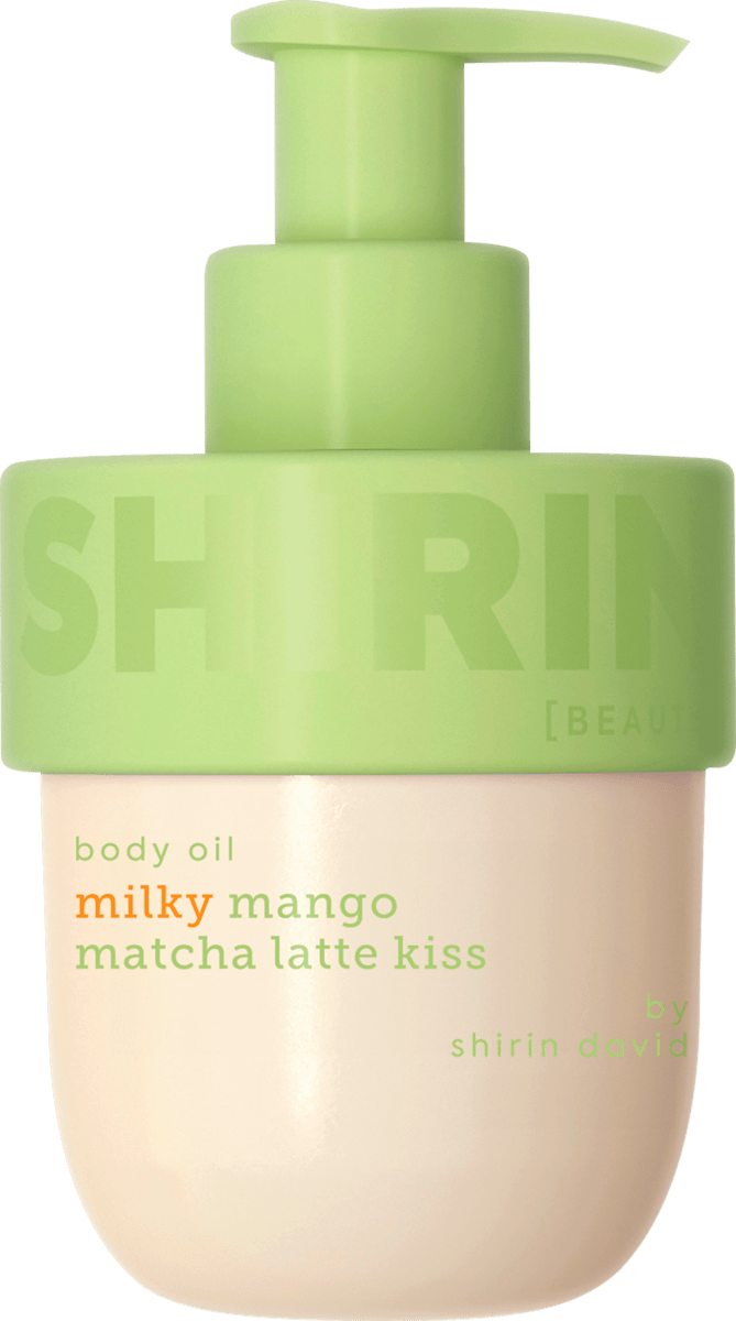 Shirin Beauty – Body Oil Milky Mango Matcha Latte Kiss 150ml