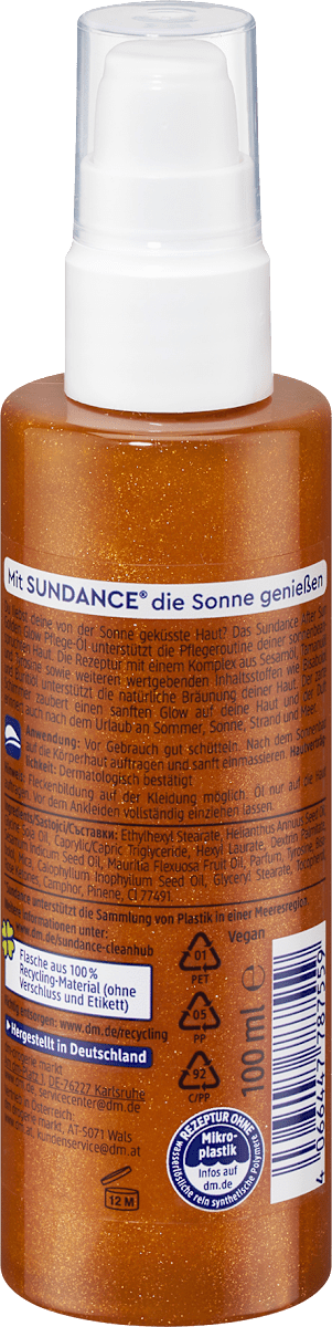 Sundance – After Sun Golden Glow Pflege-Öl 100ml