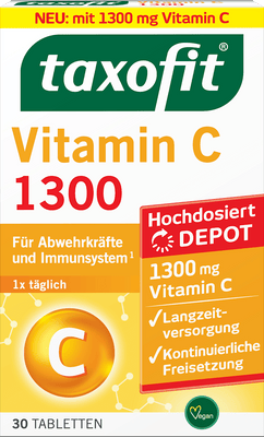 Taxofit Vitamin C 1300 Depot – 30 Tablets