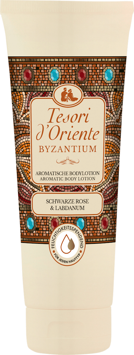 Tesori d’Oriente Byzantium – Aromatic Body Lotion (Black Rose & Labdanum) 250ml
