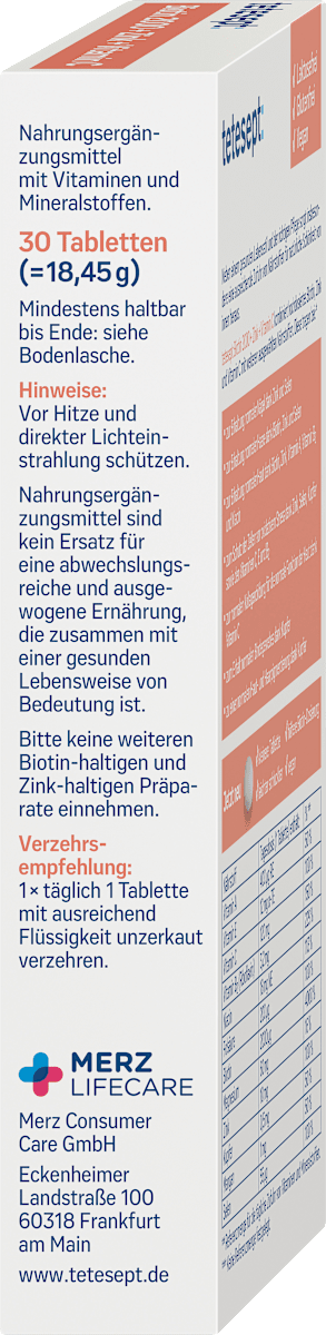 Biotin 2000 Tablets – 30 Tablets, 18 g