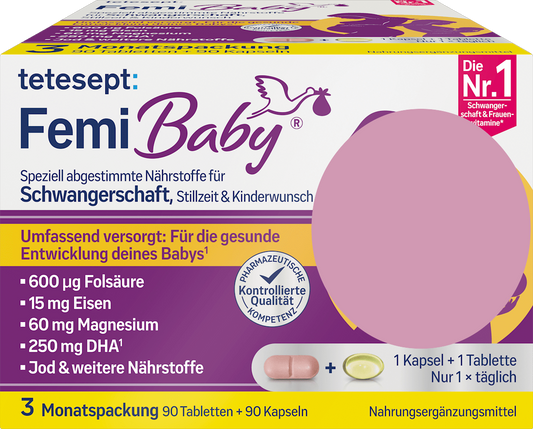 Tetesept FemiBaby 90 Tablets + 90 Soft Capsules