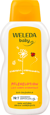 Weleda Baby Pflegelotion with Organic Calendula 200 ml